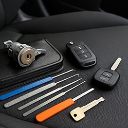 Lost car key replacement by certified locksmith in Houston TX