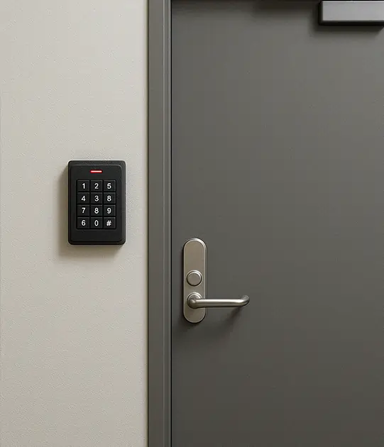 Business security upgrade by professional locksmith in Houston TX
