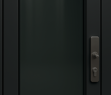 Commercial locksmith securing office door lock