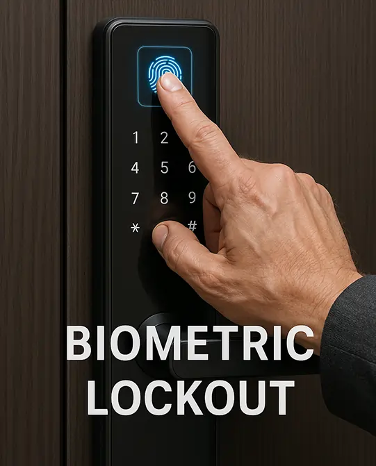 Biometric lockout service Houston TX